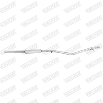 Centre Muffler WALKER 23854