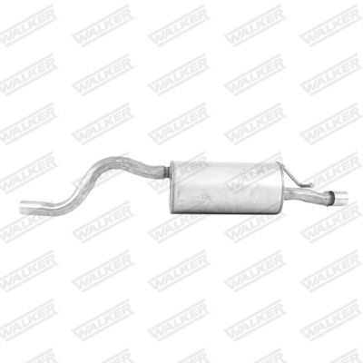Rear Muffler WALKER 24166
