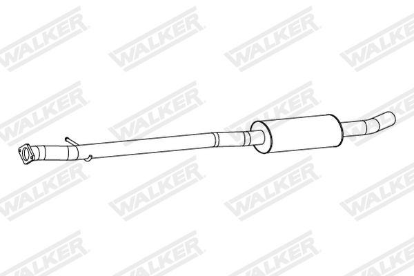 WALKER 24231 Centre Muffler