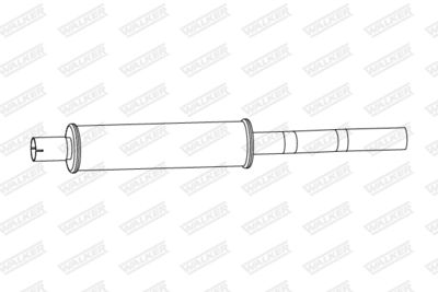Centre Muffler WALKER 24326