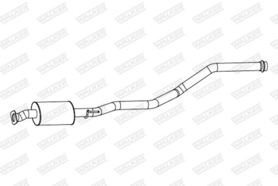 Centre Muffler WALKER 25232