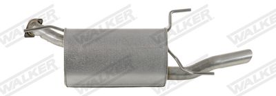 Rear Muffler WALKER 25321