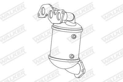 Catalytic Converter WALKER 28666
