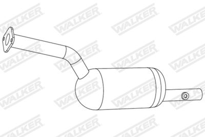 Catalytic Converter WALKER 28858