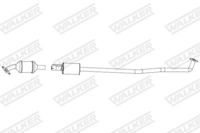 Catalytic Converter WALKER 28859
