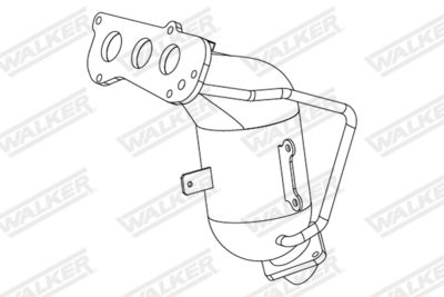 Catalytic Converter WALKER 28861