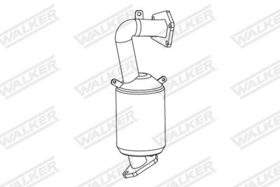 Catalytic Converter WALKER 28891