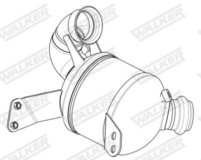 Catalytic Converter WALKER 28920