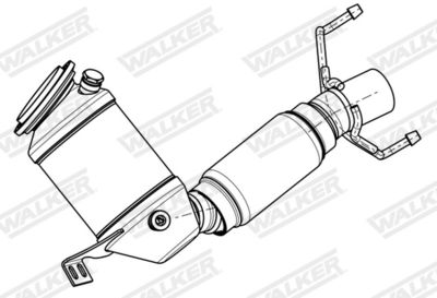 Catalytic Converter WALKER 28924