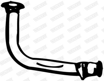 Exhaust Pipe WALKER 70087