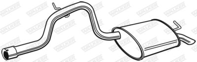 Rear Muffler WALKER 70133