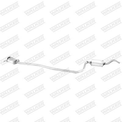 Centre Muffler WALKER 70142