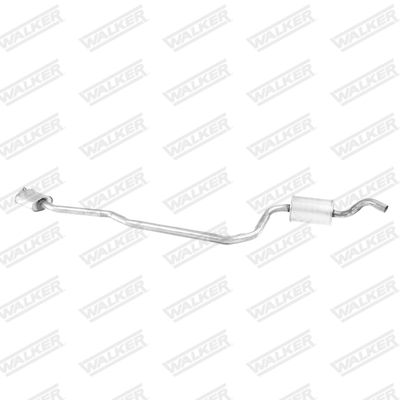 Centre Muffler WALKER 70146