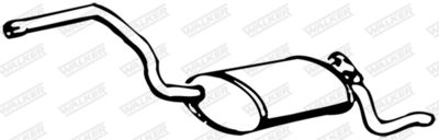 Rear Muffler WALKER 70268