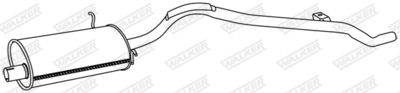 Centre Muffler WALKER 70295