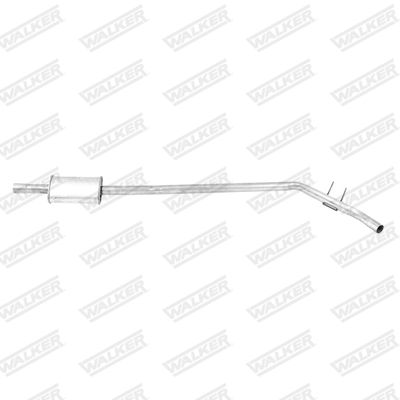 WALKER 70472 Front Muffler