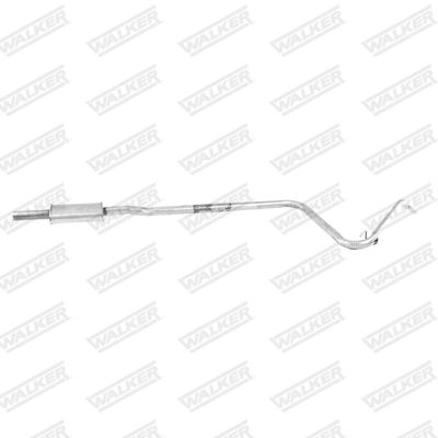 Front Muffler WALKER 70480