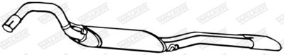Rear Muffler WALKER 70529
