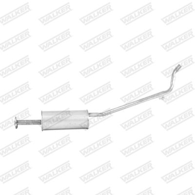 WALKER 70551 Rear Muffler