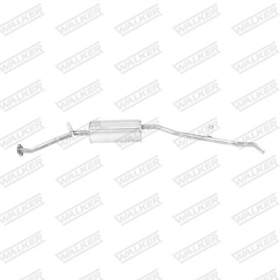 Rear Muffler WALKER 70554