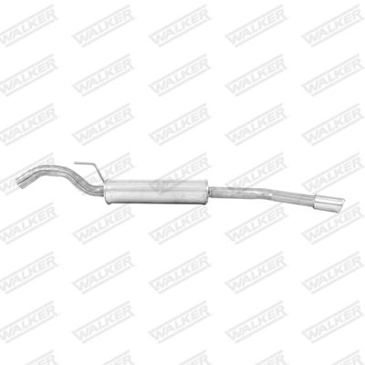 Rear Muffler WALKER 70637