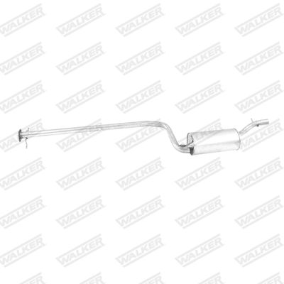 Centre Muffler WALKER 71381