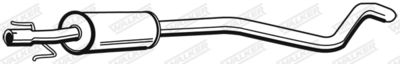 Centre Muffler WALKER 72350