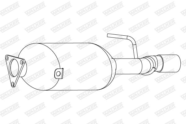 WALKER 73331 Soot/Particulate Filter, exhaust system