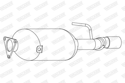 Soot/Particulate Filter, exhaust system WALKER 73331