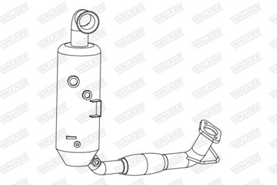 Soot/Particulate Filter, exhaust system WALKER 73380