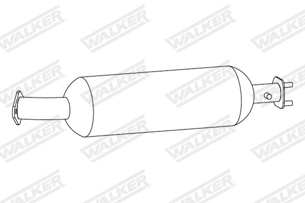 WALKER 73415 Soot/Particulate Filter, exhaust system