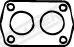 Gasket, exhaust pipe WALKER 80007