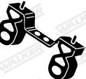 Rubber Strip, exhaust system WALKER 80551