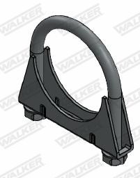 Clamping Piece, exhaust system WALKER 80696