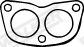 Gasket, exhaust pipe WALKER 81003