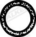 Gasket, exhaust pipe WALKER 81045
