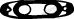 Gasket, exhaust pipe WALKER 81082