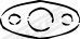 Gasket, exhaust pipe WALKER 81091