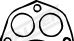 Gasket, exhaust pipe WALKER 81115