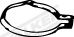 Mount, exhaust system WALKER 81506