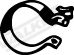 Mount, exhaust system WALKER 81549
