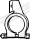 Mount, exhaust system WALKER 81747
