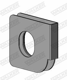 Mount, exhaust system WALKER 81892