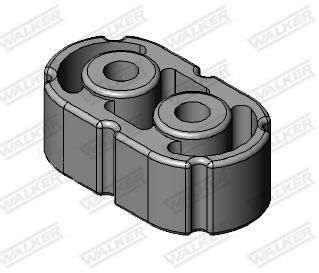 Rubber Strip, exhaust system WALKER 82006