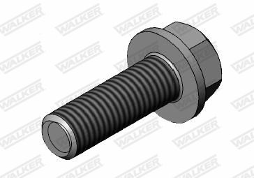 Bolt, exhaust system WALKER 82061