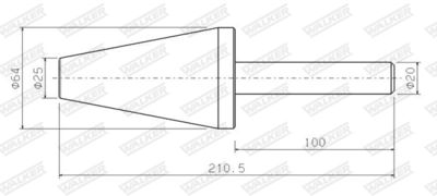 Exhaust Pipe WALKER 82076
