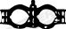 WALKER 82504 Mounting Kit, muffler