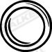 Gasket, exhaust pipe WALKER 82924