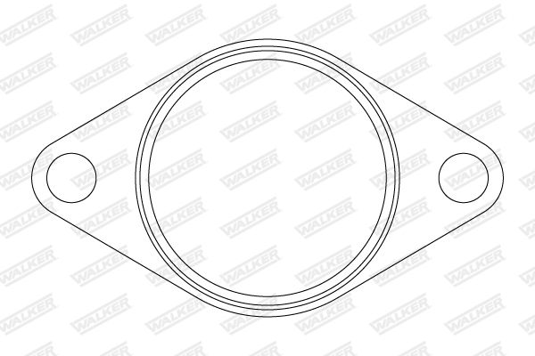 WALKER 82932 Gasket, exhaust pipe