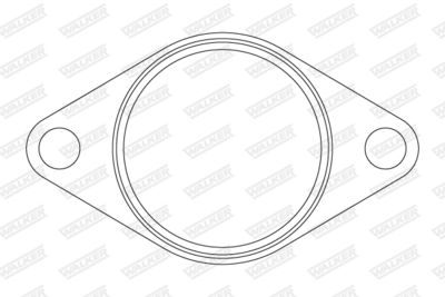 Gasket, exhaust pipe WALKER 82932